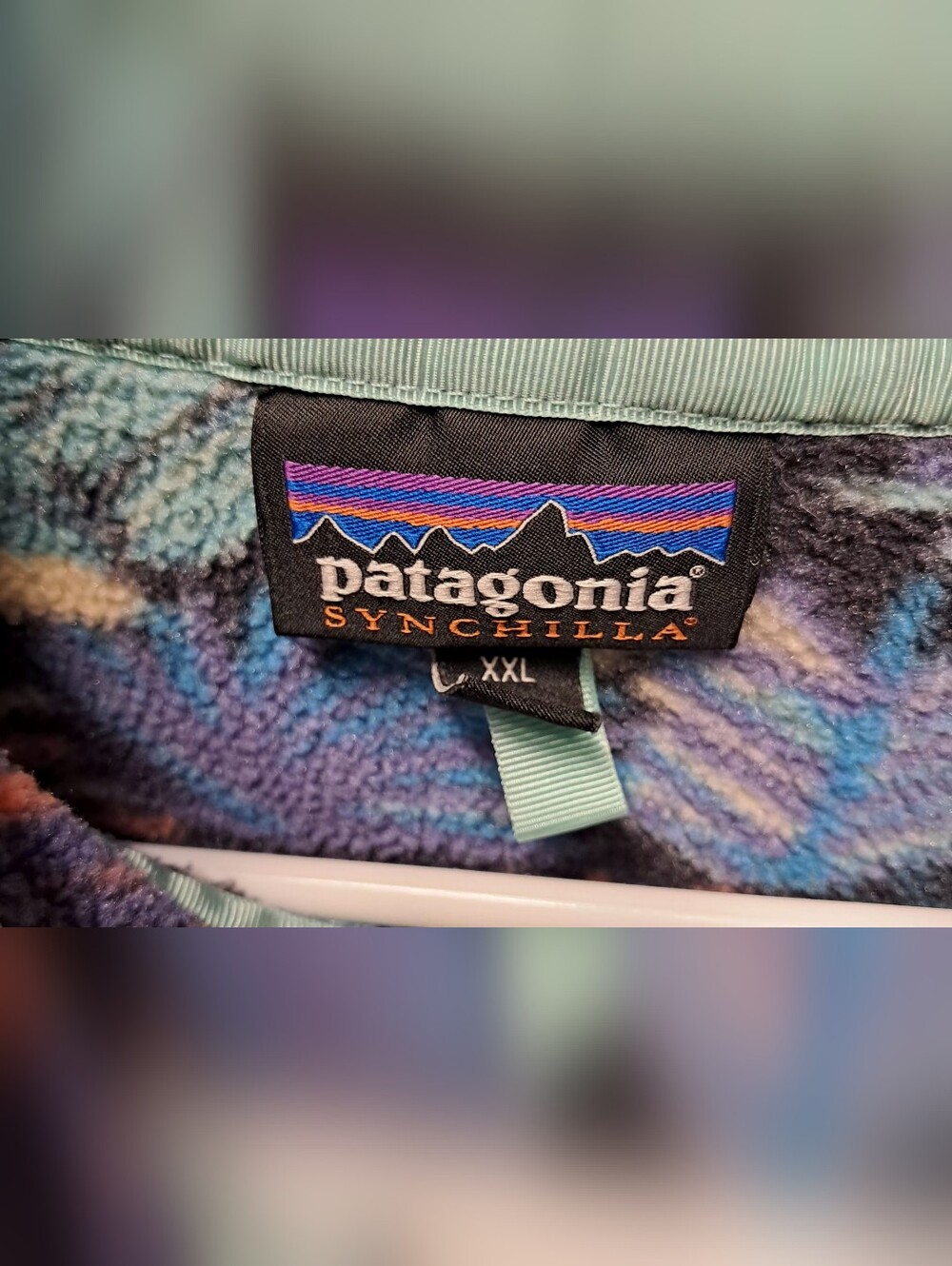 Patagonia Quarter Snap Synchilla Fleece Sweater Size XXL - Picture 6 of 6